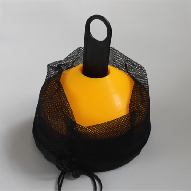 Soccer Training Marker Agility Disc Cone, Colorful Football Training Equipment with Thickened Plastic Stand