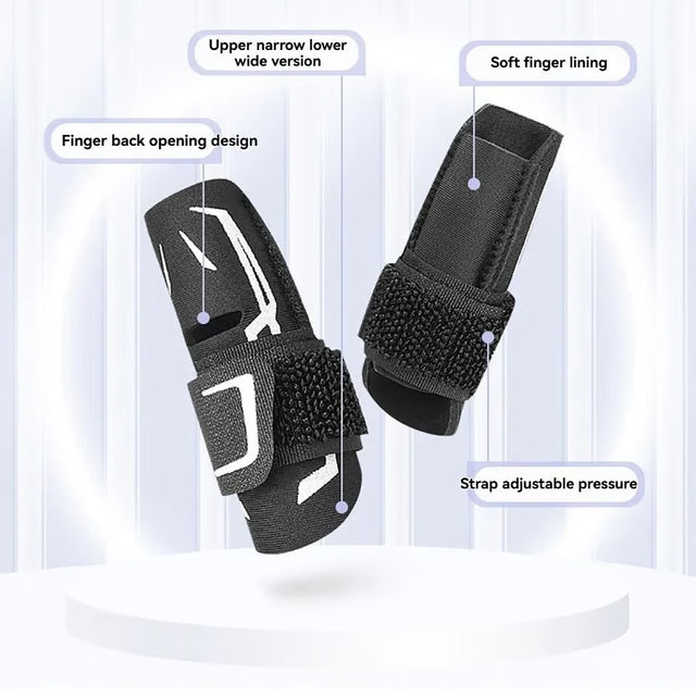 AOLIKES Adjustable Finger Splint Brace for Basketball & Sports