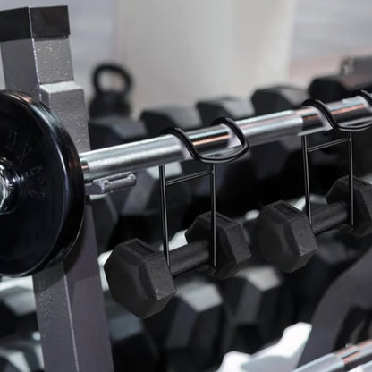 Dumbbell Spotter Hook Heavy Duty Safety Connector for Secure Weight Training
