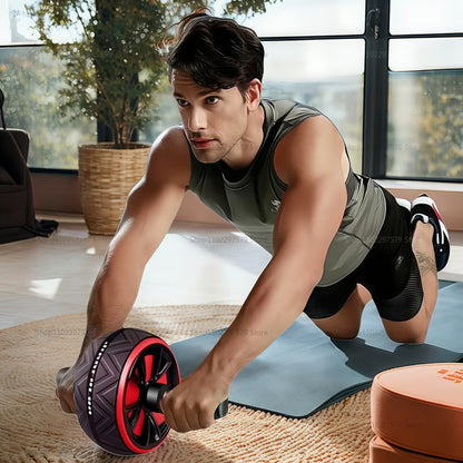 Silent Abdominal Wheel for Core Strength, UniversalSports Fitness Abs Roller, Toning Slimming Home Gym Equipment