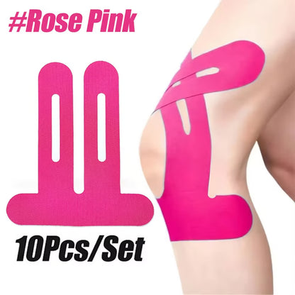 Precut Kinesiology Knee Support Tape for Running